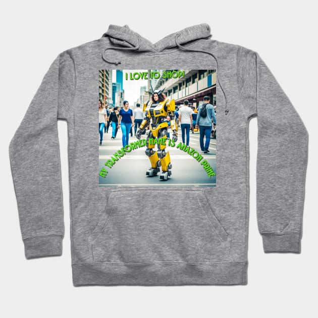 Transformer Name Hoodie by Fishinghawk Designes